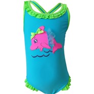 Turquoise Children Swimsuit